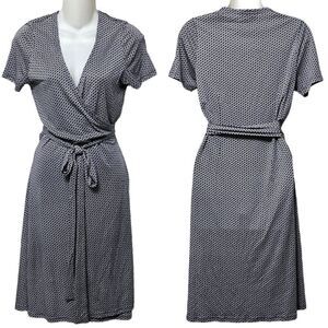 PURE COLLECTION 100% Silk Wrap Dress